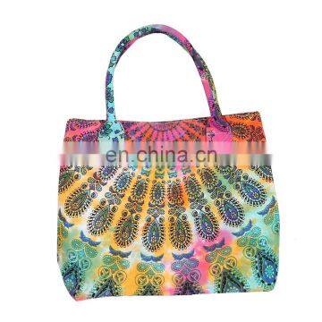 Women Bags Indian Cotton Mandala Tapestry Ethnic Hippy Hobo Bag Hand Bag Shoulder Bags