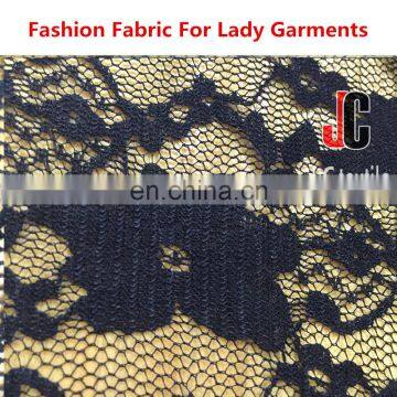 High Quality Nylon Stretch Lace Fabric Thin Silk Slip Lace Fabric photo-4