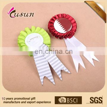 Other Holiday Supplies Elegant Handmade Round Ribbon Rosette Badge For Graduation