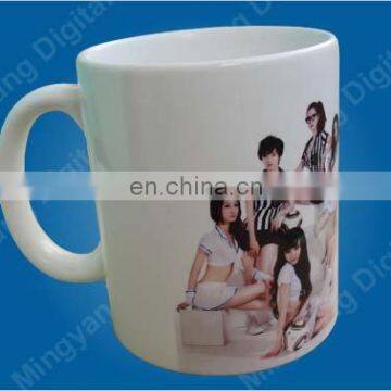 Coated white blank sublimation mugs