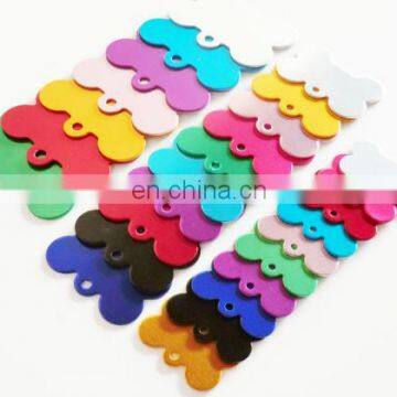 Hot Selling Anodized Aluminum Blank Bone Shaped ID Dog Pet Tag photo-4