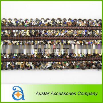 Wholesale braid trim for shoe accessory
