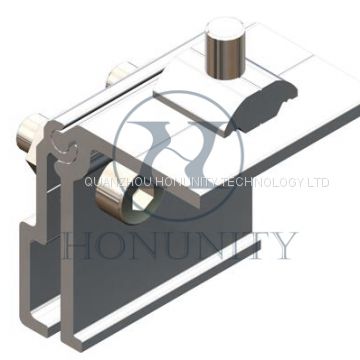 Honunity Aluminum Standing Seam clamp for solar metal roof mounting