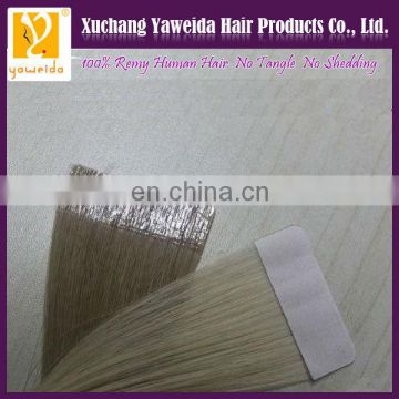 High quality pu skin weft hair extension remy hair skin weft wholesale human hair