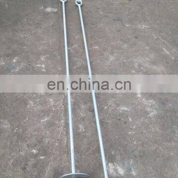 Factory price earth screw anchor helix ground anchor