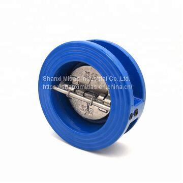 Mini Ductile Cast Iron Aom Wafer Check Valve PN10 DN65mm photo-4