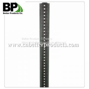 perforated steel u channel sign post for traffic safety sign