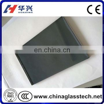 CE Certificate Size Customized Privacy Black Frosted Glass