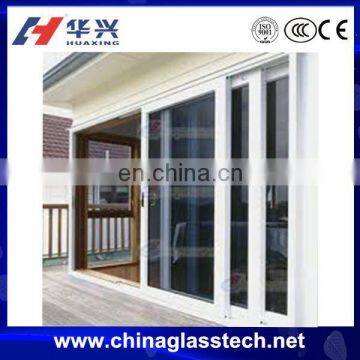 PVC Frame Double Triple Multi Panel Tinted Sliding Glass Doors