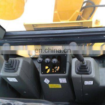 Monoblock High Quality 4wd Whole Frame Backhoe Loader 388