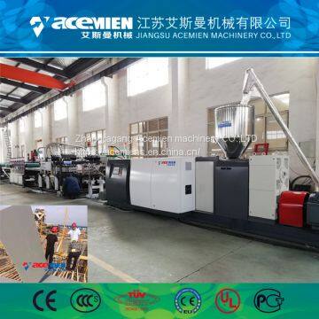 PP PE Plastic Building Formwork Extruder Machine