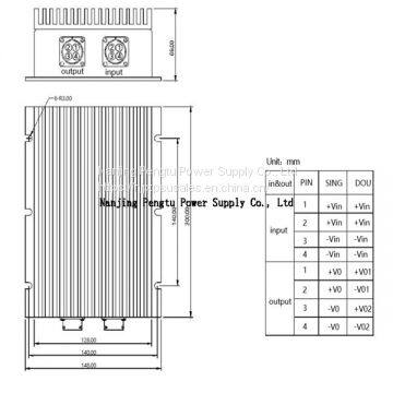 PDE-B Series dc to dc Converter 24v/48v/110v photo-2