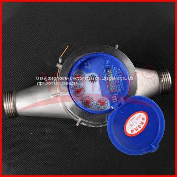 Velocity Water Meter DN20 Stainless Steel Body Multi-jet Rotary Vane Wheel Liquid Sealed Water Meters Manufacturer photo-2