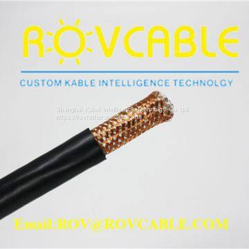 Yellow Pipe Inspection Crawler Umbilical Tether Cable