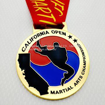 Zinc Alloy Activity Competition Medal Custom Creative Paint Games Metal Medal Marathon Medal Custom photo-2