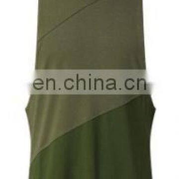 Wholesale Custom Logo Gym Fitness Hooded 3panels Drop Armhole Cotton Men Tank Top photo-4