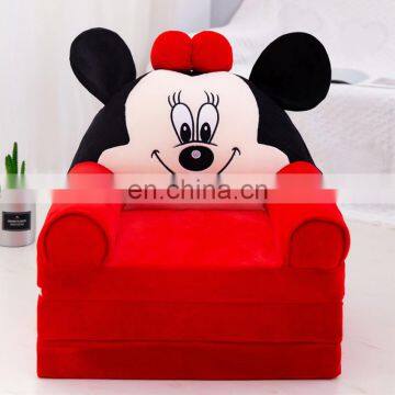 Reatai Best Selling Product Pink Children Kids Small Sofa Ottoman Stool Velvet Kids Baby Mini Sofa Kids photo-6