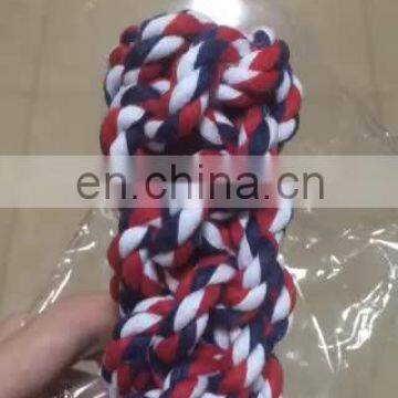 Huskies cotton cord weaving twist rope dog toy for large dog