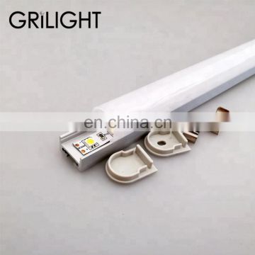 China suppliers smd 5050 round shape recess aluminum profile for led