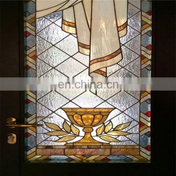 Custom design stained glass ceiling dome for skylight decoration