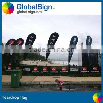 Shanghai GlobalSign advertising beach flags