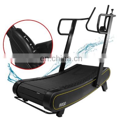 Curved treadmill & air runner commercial treadmill for running jogging and walking running machine for body strong