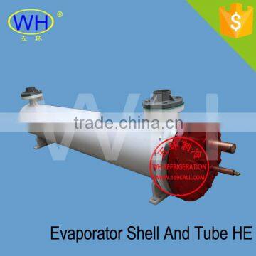 Cooling capacity 233KW Titanium tube heat exchanger hs code