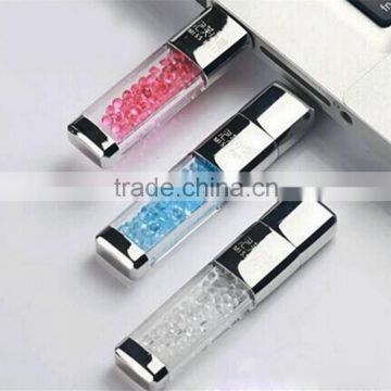 Crystal and 8g lucid usb flash drive with UDP chip