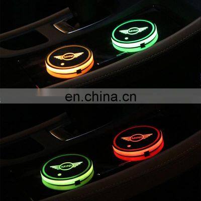 2pcs Led Water Coaster Water Glass Atmosphere Light Sticker Accessories photo-5