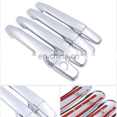 for Mitsubishi Outlander MK3 2013 2014 2015 2016 2017 2018 2019 Chrome Door Handle Cover Exterior Trim Catch Car Cap Accessories