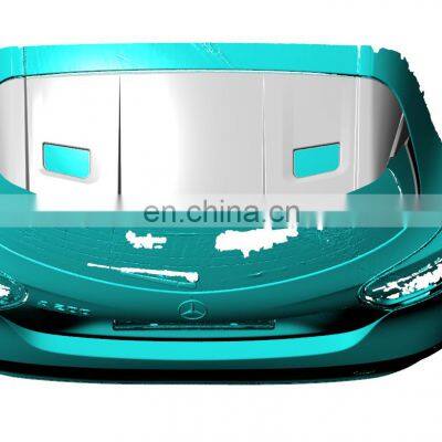 Модифицированный роскошный задний крышечный спойлер из углеродного волокна W176 для Mercedes Benz W176 A45 Хэтчбек 4-дверный 2013 - 2018 годов photo-2