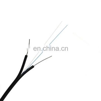 1 2 4 6 8 12 core fiber optic drop ftth cable indoor outdoor g657a2 fiber optic cable 2 fiber simplemode 1000 feet