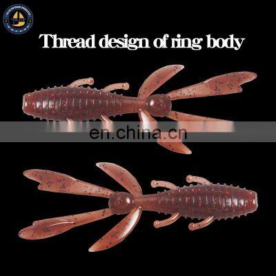 1.8g Fishing Lure Silicone Shrimp Fishing Lure Silicone Shrimp Saltwater Shrimp Lure