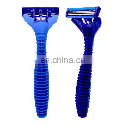 2021 Wholesale latest design three-layer manual razor hotel purchase disposable razor