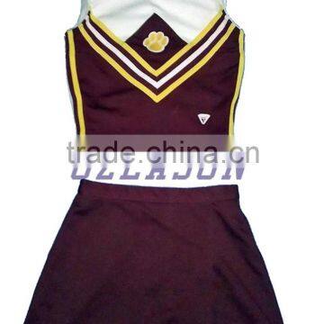 High Quality Girl's Dance Dress Design Cheerleading Uniforms in Sexy Costumes School Girl Dress Uniform photo-6