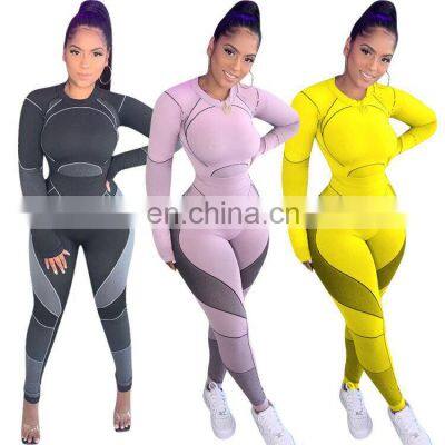 Factory direct sale Christmas women's clothing Amazon cute fashion trend wild custom leisure sports yoga clothes two-piece suit