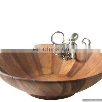 wooden bowl for table