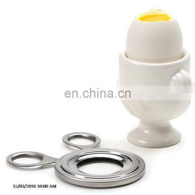 Stainless Steel Boiled Egg Cutter Shell Topper