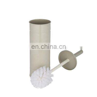 Fashionable low price stainless steel toilet brush holder with plastic inner cup