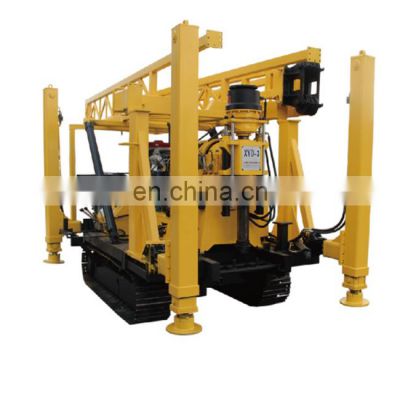 OrangeMech 320m Borewell DTH drilling rig crawler percussion rock stone drilling machine for water