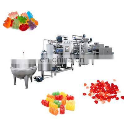 Small  Confectionery Hard Soft Jelly Lollipop Gummy Candy Depositor Making Machine