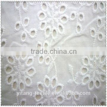 Net embroidery fabric design