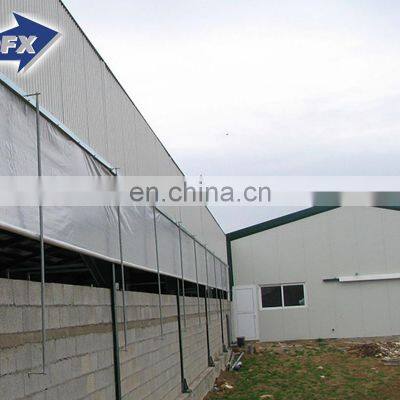 Hot Sale Peb Economical Steel Structure Building Dairy Farm Cow Shed Prefab Steel Horse Arena Livestock Shed Design