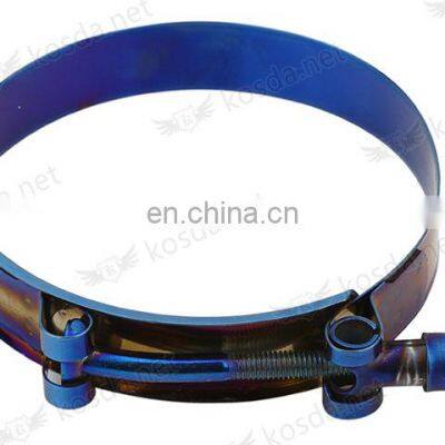 3 Inch 78-86mm Hose Clamps Stainless Steel, 76mm Silicone Hose Clamps Titanium Adjustable photo-4