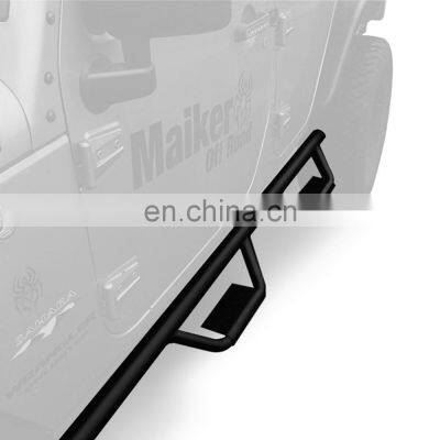 Steel 4-Door Hoop Drop Side step Bar for Jeep Wrangler JK Offroad accessories