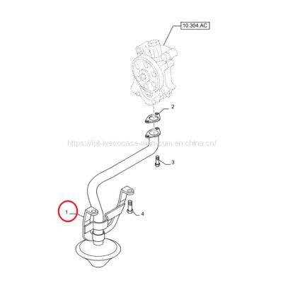 FPT IVECO CASE Cursor11 EURO 6 F3GFE613A B001 5801863562/5801690111 SUCTION PIPE 504078989