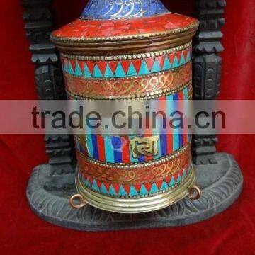 Single Wooden Prayer Wheels photo-5