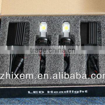 High Power 50w Car LED Headlight H4 H/l Bixenon Moving Xenon Low Beam photo-4
