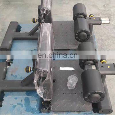 Абдоминальный тренажер. Спортивное оборудование для зала. Полу-приседательный тренажер для развития тела. Тренажер для подъема веса. Сизый присед photo-3