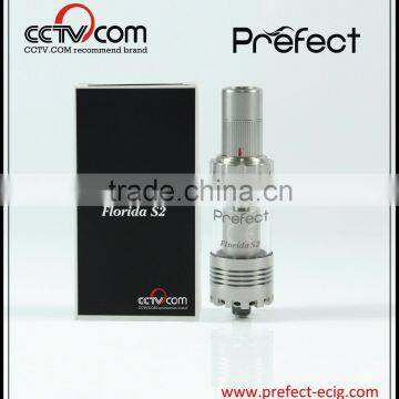2015 Hot Selling PREFECT Florida S2 Tank Rba Atomizer With OCC Coils 0.5 Ohm 1.2ohm Vaporizer Wholesale